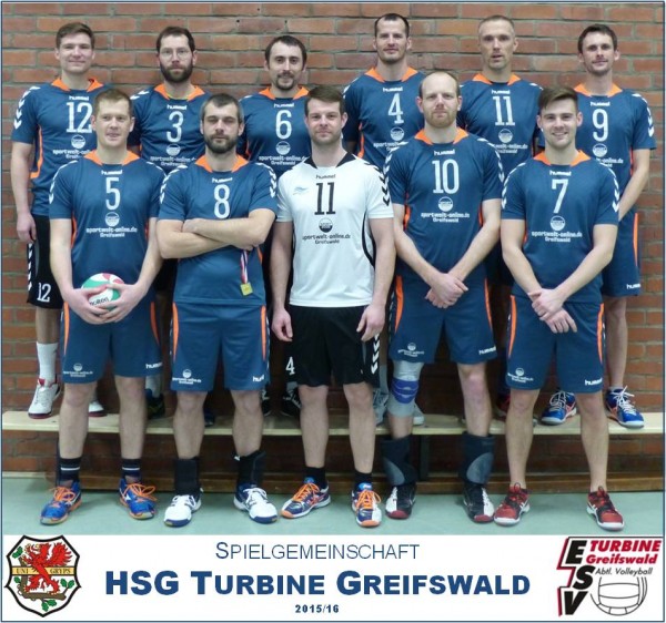 HSG Turbine Greifswald (Verbandsliga Herren 2015/2016)