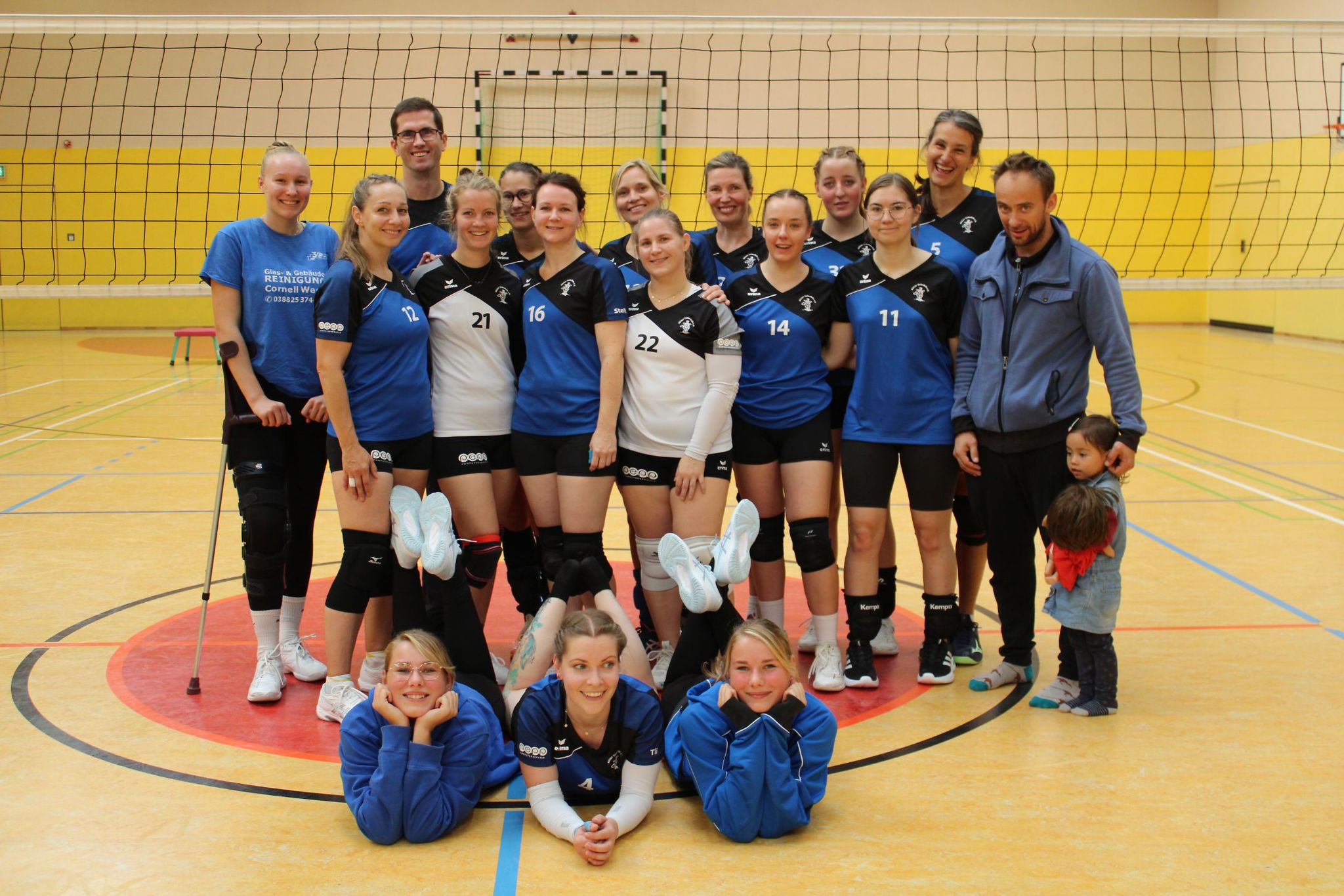 Mannschaftsfoto SG Klützer LadyBulls / VSC Boltenhagen 1